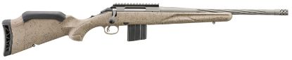 Picture of Ruger 46925 American Predator Gen Ii Full Size 22 Arc 10+1 16.10" Cobalt Cerakote Threaded Barrel, Picatinny Rail Steel Receiver, Flat Dark Earth Splatter Adjustable Synthetic Stock 