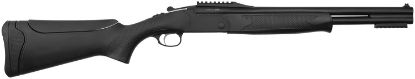 Picture of Chiappa Firearms 930.384 202 Axt 12 Gauge 3" 2 20" Black Over/Under Vent Rib Barrel, Black Picatinny Rail Steel Receiver, Black Adj Comb Synthetic Stock 