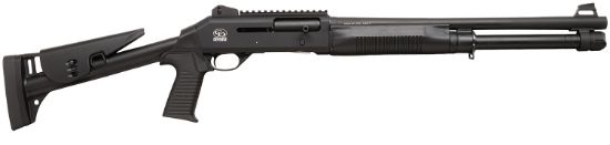 Picture of Chiappa Firearms 930.386 601 Dps Full Size Frame 12 Gauge Semi-Auto 3" 5+1 18.50" Black Steel Barrel, Black Picatinny Rail Aluminum Receiver, Black Fixed Synthetic Stock, Black Rubber Grip 