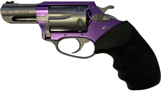 Picture of Charter Arms 53640 Undercover Lite Lavender Lady Ii 38 Special 6Rd 2.20" Stainless Steel Barrel & Cylinder, Lavender Aluminum Frame, Black Rubber Grip, Exposed Hammer 