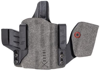 Picture of Safariland Incog0835a0cx261mc Incogx W/Mag Caddy Iwb Black/Gray Boltaron Belt Clip Fits Glock 17/19 Right Hand 