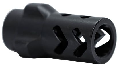 Picture of Angstadt Arms Aa093lsd28 3-Lug Muzzle Adapter Black Nitride Hardened Steel 1/2X28 Threads 1.42" 9Mm 