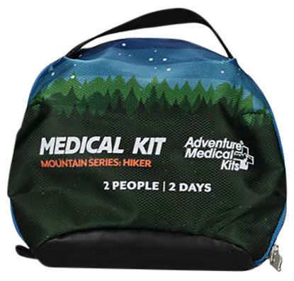 Picture of Adventure Medical Kits 01001021 Mountain Hiker Medical Kit First Aid Water Resistant Orange/Blue 