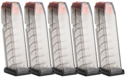 Picture of Strike Industries Gmag19x5 15Rd Compatible W/ Glock 19/26 Gen3-5 Translucent Smoke 5 Pack 