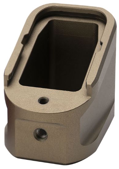 Picture of Strike Industries Empalg17fde Extended Mag Plate Fits Glock G17 Fits Glock G22 Flat Dark Earth 6061 T-6 Aluminum 