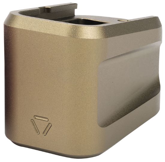 Picture of Strike Industries Empalg19fde Extended Mag Plate Fits Glock G19 Flat Dark Earth 6061 T-6 Aluminum 