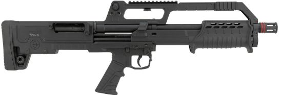 Picture of Escort Hebp12180101 Bulltac 12 Gauge Pump 3" 5+1 18" Black Steel Barrel, Black Picatinny Rail Aluminum/Polymer Receiver, Bullpup W/Pistol Grip Synthetic Stock 