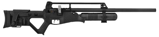 Picture of Hatsan Usa Hgblitz30 Blitz Air Rifle 30 Cal Carbon Fiber Air Tank, Open Sights, Synthetic Tactical Stock W/Elevation Adjustable Cheek Rest, Integrated Pistol Grip 