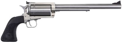 Picture of Magnum Research Bfr30306 Bfr 30-30 Win 6Rd 10" Stainless Rifled Steel Barrel, Brushed Stainless Cylinder, Stainless Steel Frame, Black Hogue Rubber Grip, Exposed Hammer 