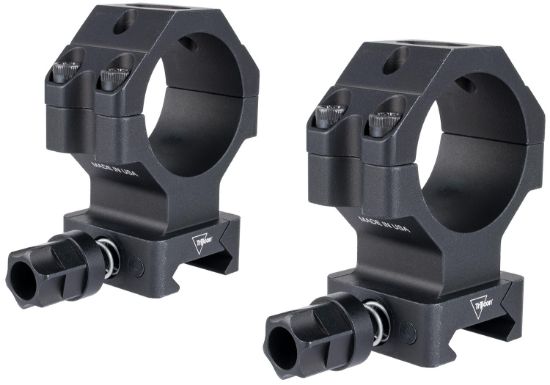 Picture of Trijicon Ac22067 Scope Rings With Q-Loc Technology Matte Black 30Mm Extra High 