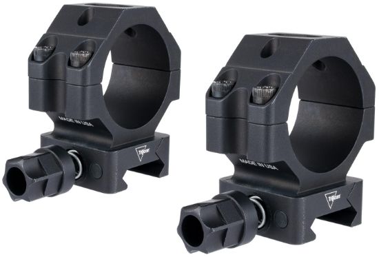 Picture of Trijicon Ac22069 Scope Rings With Q-Loc Technology Matte Black 34Mm Medium 