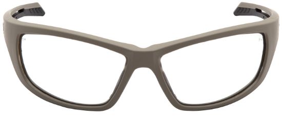 Picture of Pyramex Vgst1310t Howitzer Glasses Clear Lens Anti-Fog Tan Frame 