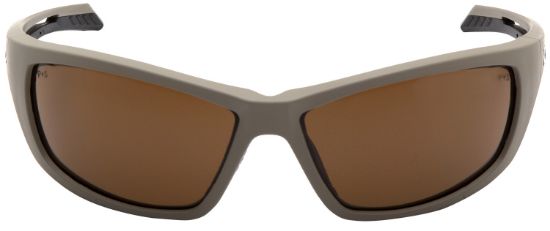 Picture of Pyramex Vgst1318t Howitzer Glasses Bronze Lens Anti-Fog Tan Frame 