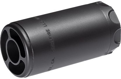 Picture of Surefire Warden5/8-24-Bk Warden 5.56Mm/7.62Mm 5/8X24 Stainless Steel Black Cerakote 