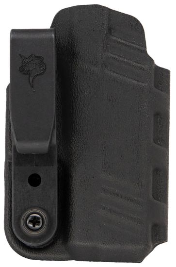 Picture of Desantis Gunhide 137Kj1uz0 Slim-Tuk Iwb Black Kydex Belt Clip Fits Walther Pdp Ambidextrous 