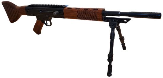 Picture of Rhineland Arms Gdfg9glk15wn Fg-9 Carbine 9Mm Luger 15+1 16" Black Threaded Barrel, Black Picatinny Rail Aluminum Receiver, Walnut Wood Stock 