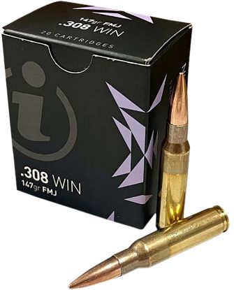 Picture of Ammo Inc Igman30820 Igman 308Win 147Gr Full Metal Jacket 20 Per Box/50 Case 