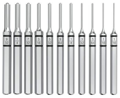 Picture of Real Avid Avapk-Rp Accu-Punch Roll Pin Steel 11 Pieces 