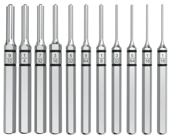 Picture of Real Avid Avapk-Rp Accu-Punch Roll Pin Steel 11 Pieces 