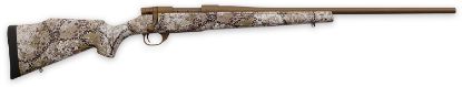 Picture of Weatherby Vap270nr4t Vanguard Badlands 270 Win 5+1 24" Burnt Bronze Cerakote #2 Threaded Barrel, Drilled & Tapped Steel Receiver, Badlands Approach Camo Monte Carlo W/Raised Comb Synthetic Stock 