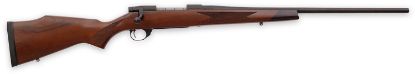 Picture of Weatherby Vdt257wr4t Vanguard Sporter Full Size 257 Wthby Mag 3+1 24" Bead Blasted Blued #2 Threaded Barrel, Matte Blued Drilled & Tapped Steel Receiver, Grade A Turkish Walnut Monte Carlo Stock 