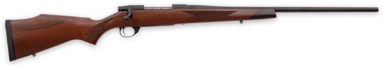 Picture of Weatherby Vdt300wr4t Vanguard Sporter Full Size 300 Wthby Mag 3+1 24" Bead Blasted Blued #2 Threaded Barrel, Matte Blued Drilled & Tapped Steel Receiver, Grade A Turkish Walnut Monte Carlo Stock 