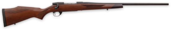 Picture of Weatherby Vdt7mmpr4t Vanguard Sporter Full Size 7Mm Prc 3+1 22" Bead Blasted Blued #2 Threaded Barrel, Matte Blued Drilled & Tapped Steel Receiver, Walnut Monte Carlo Wood Stock 