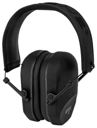 Picture of Radians Vxp110bx Vertex Passive Earmuff 23 Db Over The Head Black 