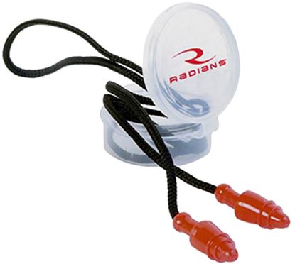 Picture of Radians Jp3150rd/50 Snugplugs Earplugs 28 Db In The Ear Black/Red 50 Pair 