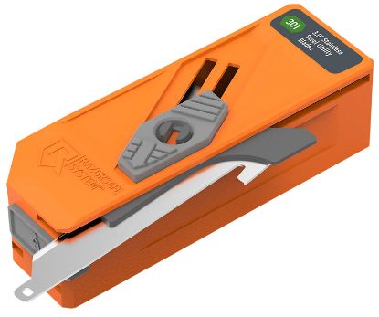 Picture of Outdoor Edge Rr30d12c Blade Dispenser Blaze Orange, 12 Drop Point 3" 420J2 Ss Blades 