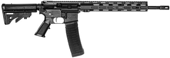 Picture of Ati Atig15ms556ml13m Mil-Sport 5.56X45mm Nato 16" 60+1 Black Rec Black 6 Position Rogers Super-Stoc Stock Black Polymer Grip Right Hand 