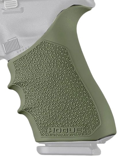 Picture of Hogue 17021 Grip Sleeve Handall Beavertail Od Green Rubber 