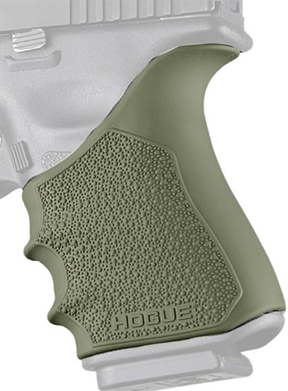 Picture of Hogue 17041 Grip Sleeve Handall Beavertail Od Green Rubber 