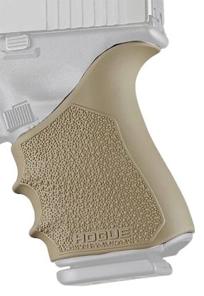 Picture of Hogue 17053 Grip Sleeve Handall Beavertail Flat Dark Earth Rubber 