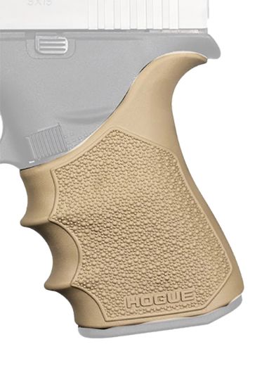 Picture of Hogue 18213 Grip Sleeve Handall Beavertail Flat Dark Earth Rubber 