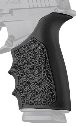 Picture of Hogue 18520 Grip Sleeve Handall Beavertail Black Rubber 