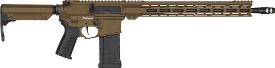 Picture of Cmmg 54A3b0fmb Banshee Mk4 5.7X28mm 40+1 5" Black Nitride Medium Taper Threaded Barrel, M-Lok Handguards Midnight Bronze Cerakote Aluminum, Picatinny Rail Receiver, Cmmg Zeroed Grips 