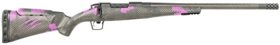 Picture of Fierce Firearms Rogm65cm20bp Mini Rogue 6.5 Creedmoor 4+1 20" Hand Lapped/Match Grade Barrel, Black Cerakote Steel Receiver, Purple Camo Mini Rogue W/Adj Comb & Picatinny Rail Carbon Fiber Stock 