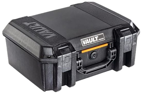 Picture of Pelican 2504430001 Vault 5-Pistol Case Black Polyethylene 