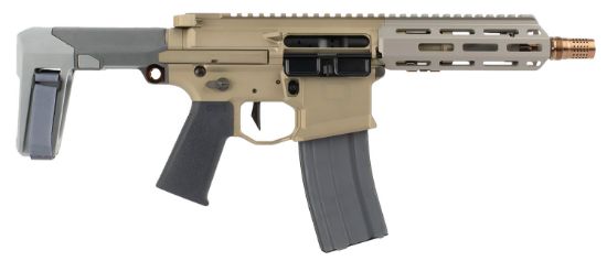 Picture of Q Hb300blk7pistol Honeybadger 300Bo 7In W/Brace