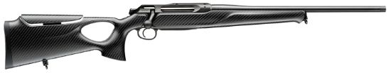 Picture of Sauer 80117115 505 Synchro Xtc Full Size 223 Rem 3+1 20" Matte Blued Threaded Barrel, Matte Blued Saddle Mount Steel Receiver, Black Thumbhole W/Adj Comb Carbon Fiber Stock 