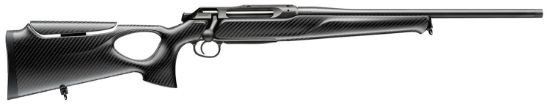 Picture of Sauer 80117118 505 Synchro Xtc Full Size 308 Win 3+1 22" Matte Blued Threaded Barrel, Matte Blued Saddle Mount Steel Receiver, Black Thumbhole W/Adj Comb Carbon Fiber Stock 