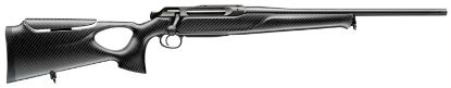 Picture of Sauer 80117130 505 Synchro Xtc Full Size 270 Win Mag 3+1 22" Matte Blued Threaded Barrel, Matte Blued Saddle Mount Steel Receiver, Black Thumbhole W/Adj Comb Carbon Fiber Stock 