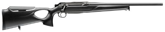 Picture of Sauer 80117134 505 Synchro Xtc Full Size 270 Wsm 2+1 22" Matte Blued Threaded Barrel, Matte Blued Saddle Mount Steel Receiver, Black Thumbhole W/Adj Comb Carbon Fiber Stock 