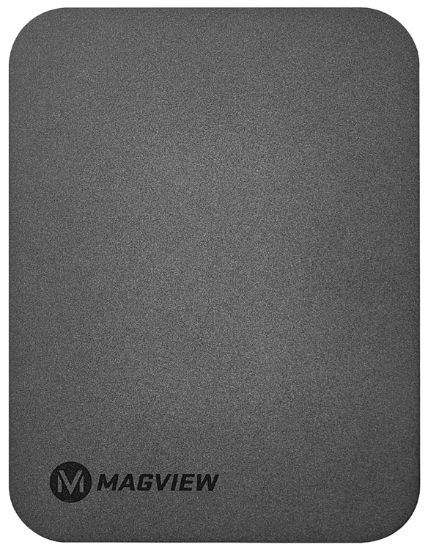 Picture of Magview 82017 Wireless Charging Phone Plate Black 2.50" X 3.25" 