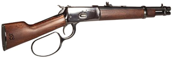 Picture of Heritage Mfg Rh92357121 92 Ranch Hand 38 Special +P/357 Mag 6Rd 12" Black Oxide Steel Barrel & Receiver, Fixed Hardwood Stock 