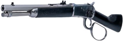 Picture of Heritage Mfg Rh9235712f9 92 Ranch Hand 38 Special +P/357 Mag 6Rd 12" Stainless Octagon Barrel & Receiver Stainless, Fixed Black Wood Stock 