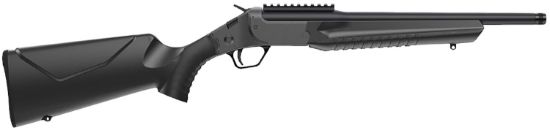 Picture of Rossi Lwc0350bk Lwc 350 Legend 1Rd 16.50" Black Oxide Threaded Barrel, Black Picatinny Rail Steel Receiver, Black Fixed Synthetic Stock 