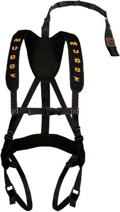 Picture of Muddy Mud-Msh110 The Magnum Pro Safety Harness Black Padded Nylon 