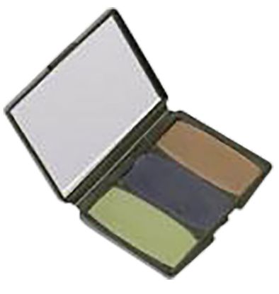 Picture of Hunters Specialties 00260 Camo-Compac 3 Woodland Makeup Kit Black/Brown/Green 